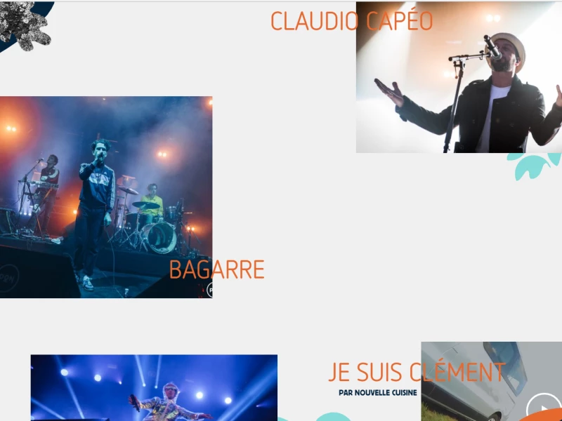 Papillons de Nuit Amazing Website Design