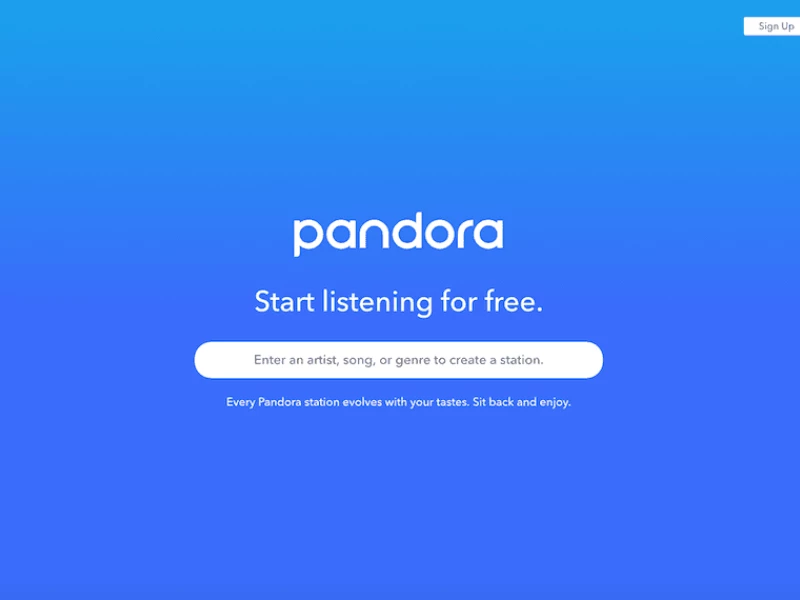 Pandora Awesome Website Design