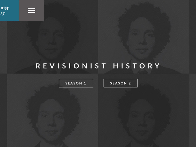 Revisionist History Great Homepage