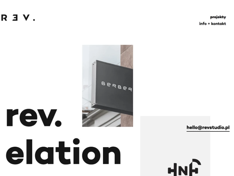 Revelation Minimal Website Design