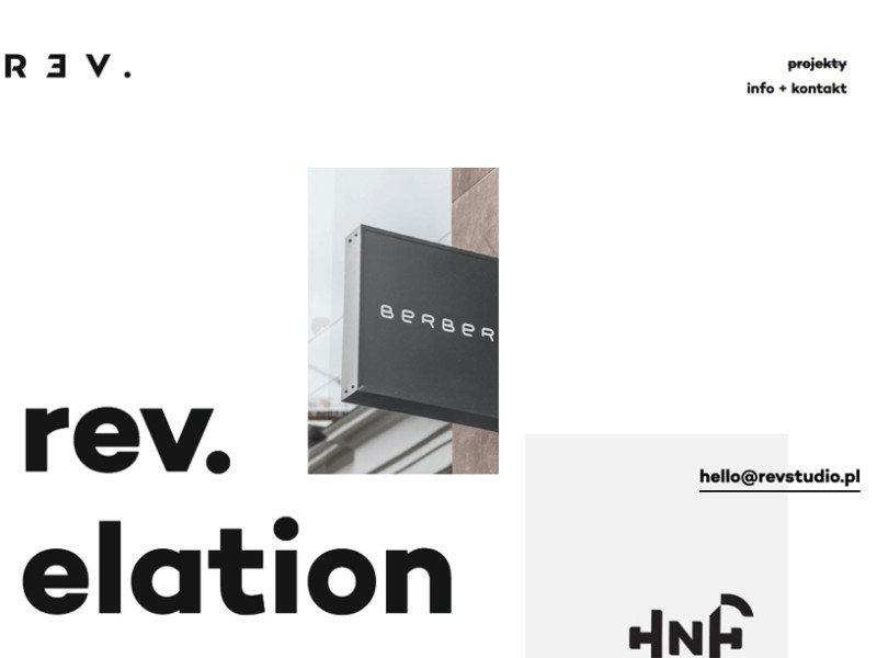 Revelation Minimal Homepage