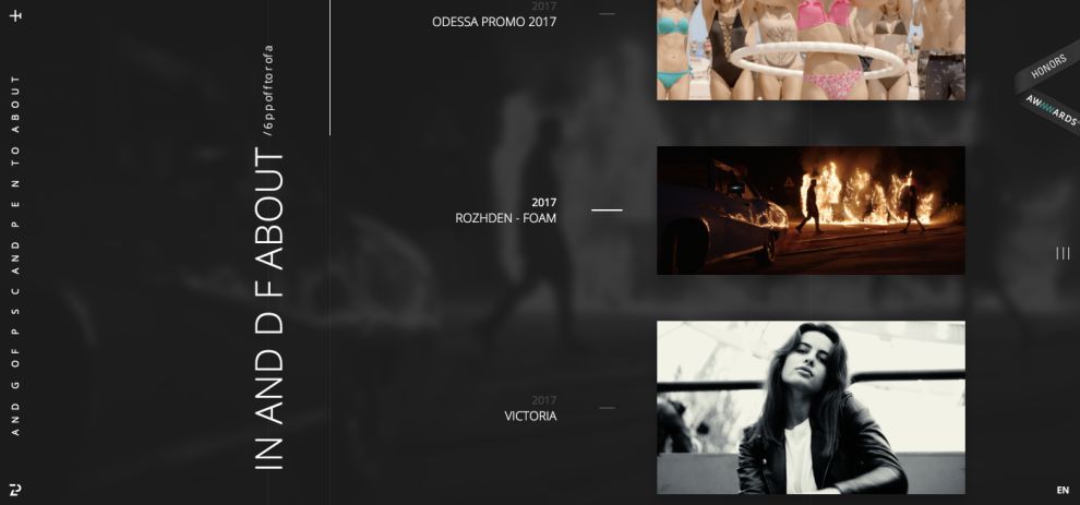 Tsarenko Great Menu Design