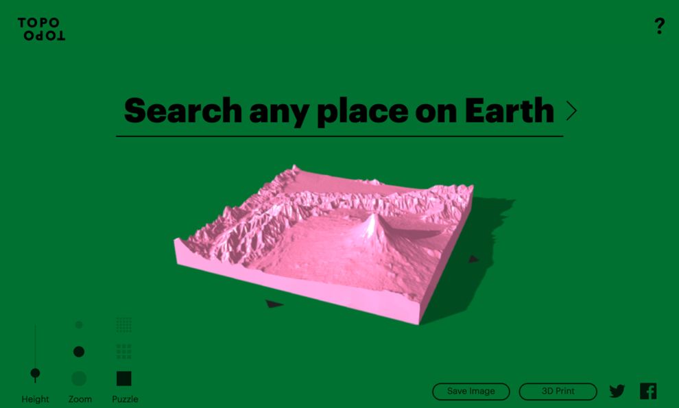 TopoTopo Colorful Homepage