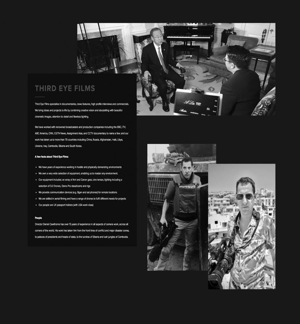 Third Eye Films Clean About Section