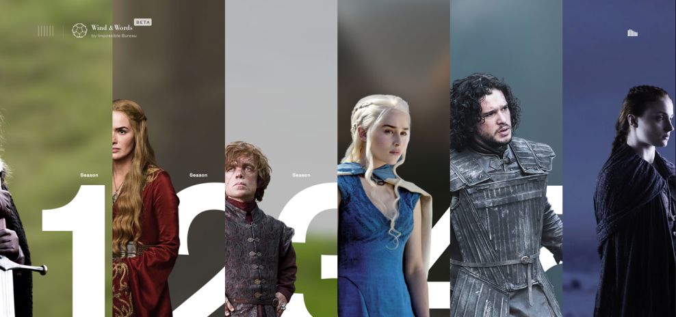 Wind & Words Beautiful Interface