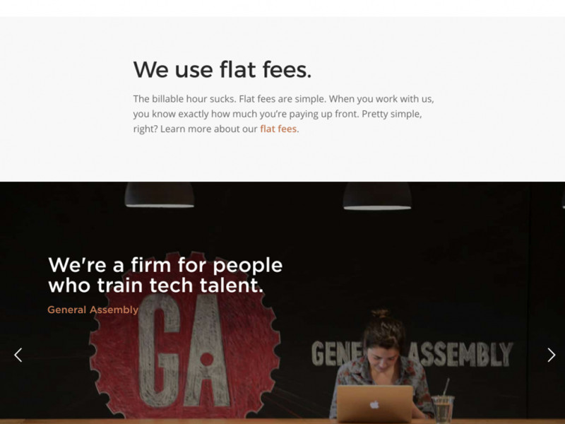 Westaway Elegant Homepage
