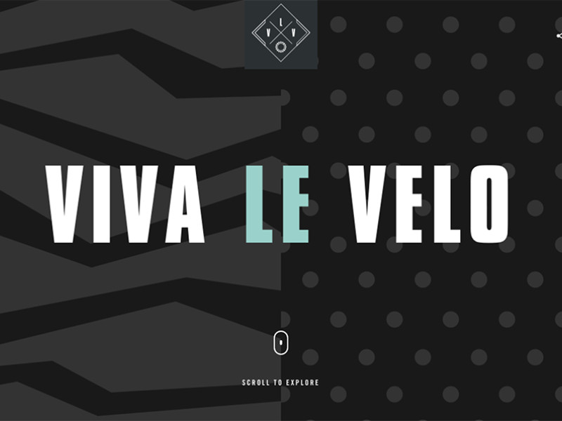 Viva Le Velo Gorgeous Homepage