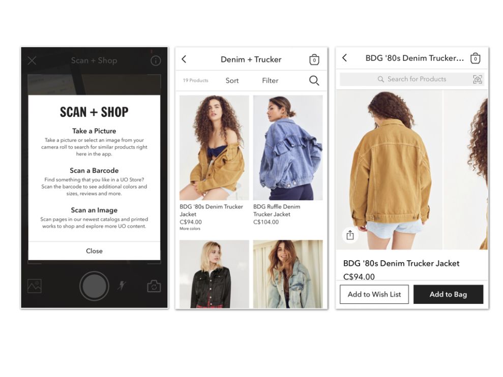 Clean App Design Inspiration Urban Outfitters DesignRush