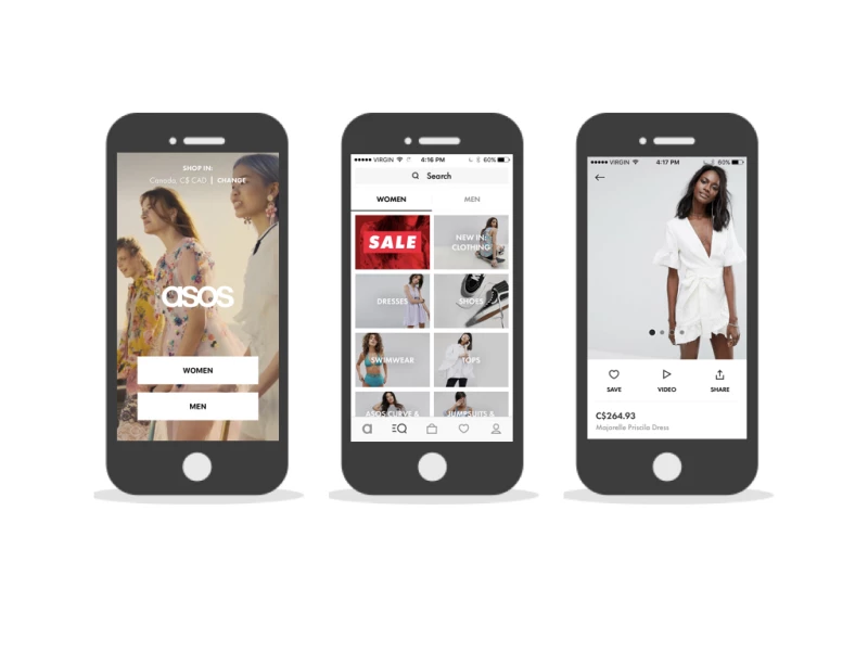 ASOS Cool App Design