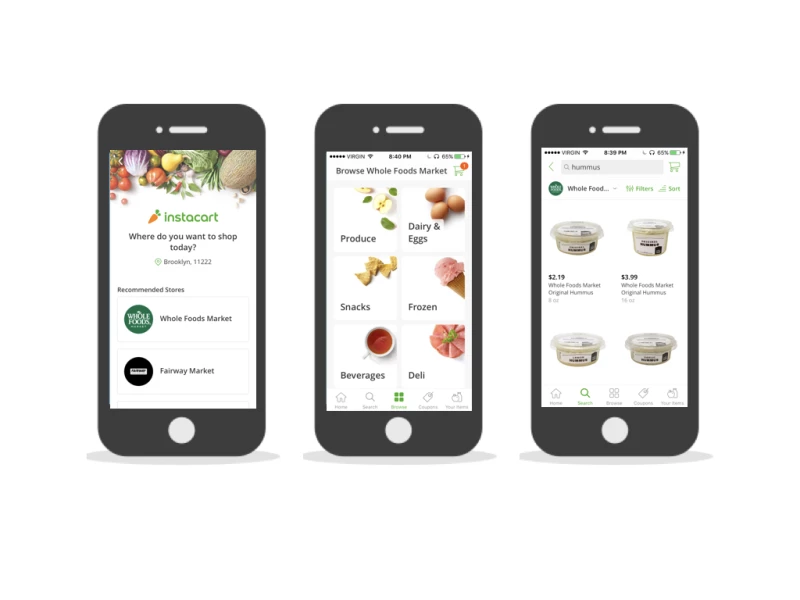 Instacart Intuitive App Design