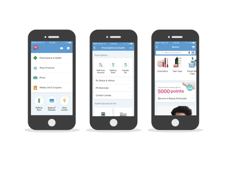 Walgreens User-Friendly App Design