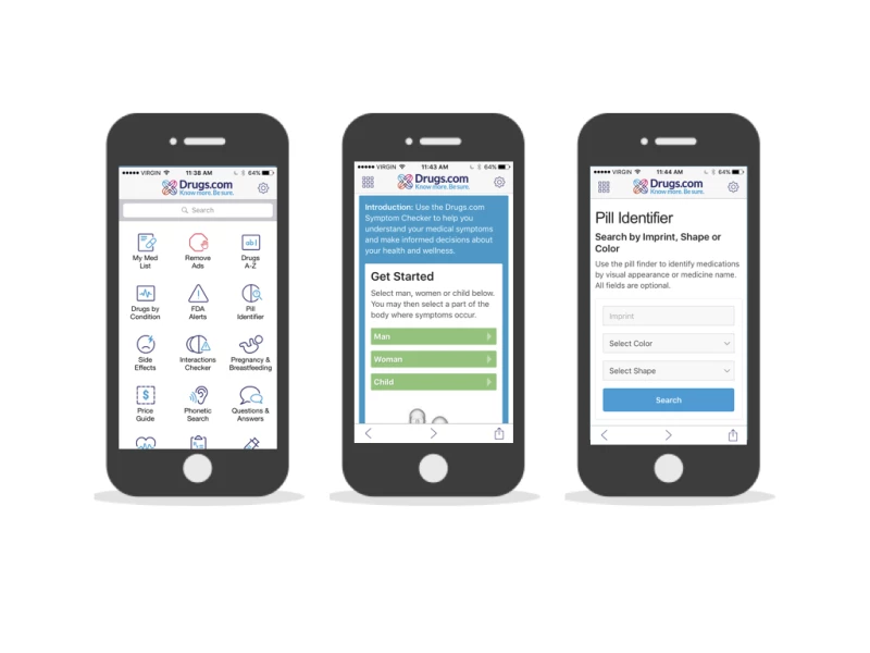 Drugs.com Best App Design