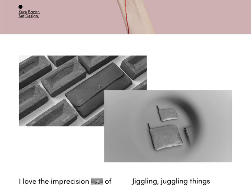 Victoria Spicer Minimal Homepage
