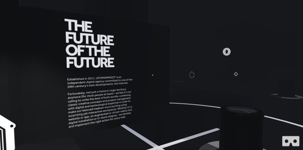 UFOMAMMOOT Three-Dimensional Website Experience