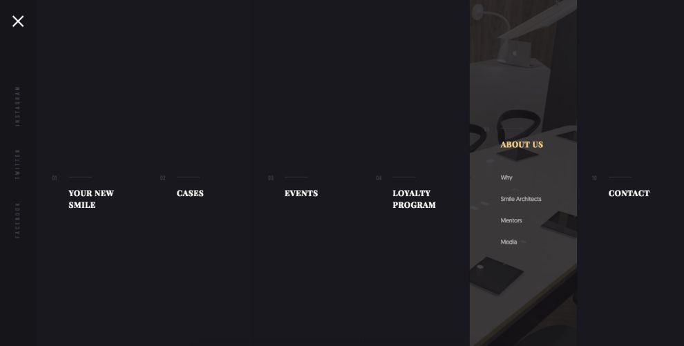 Digital Smile Academy Great Menu Design