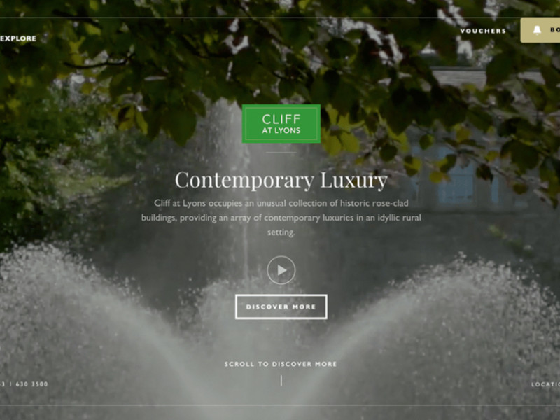 Cliff at Lyons Great Homepage