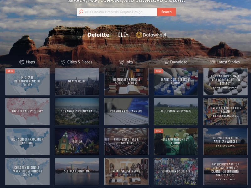 Data USA Great Website Design