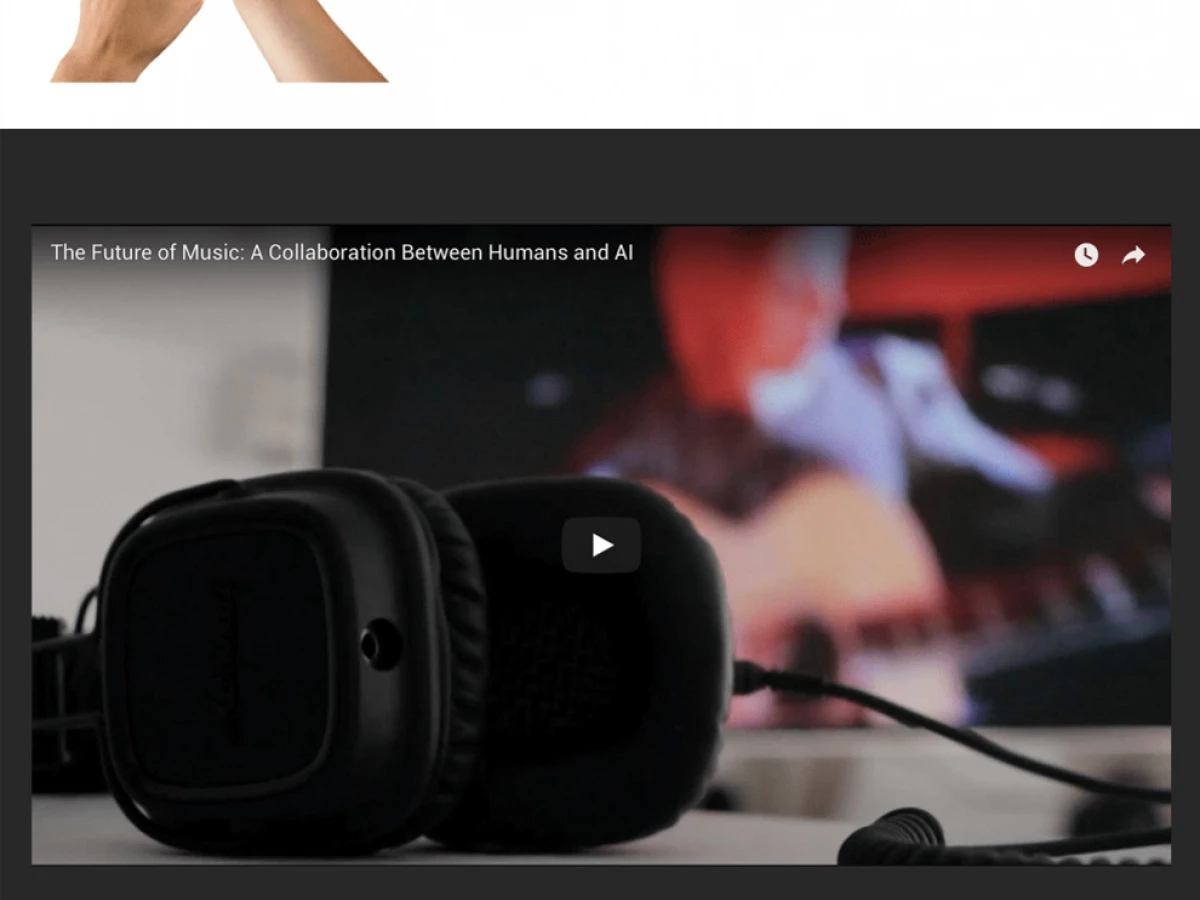 Amper Music Great Homepage