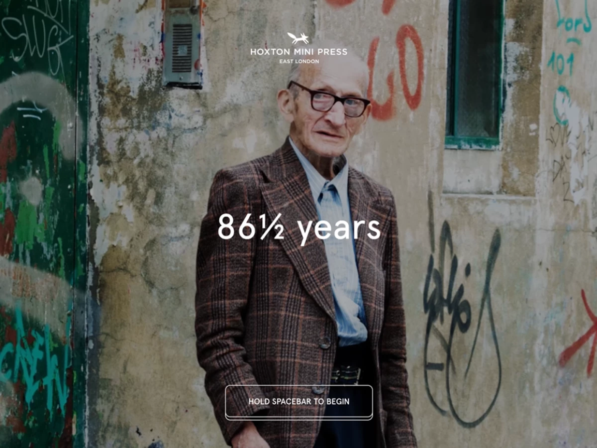 86andahalfyears Amazing Homepage