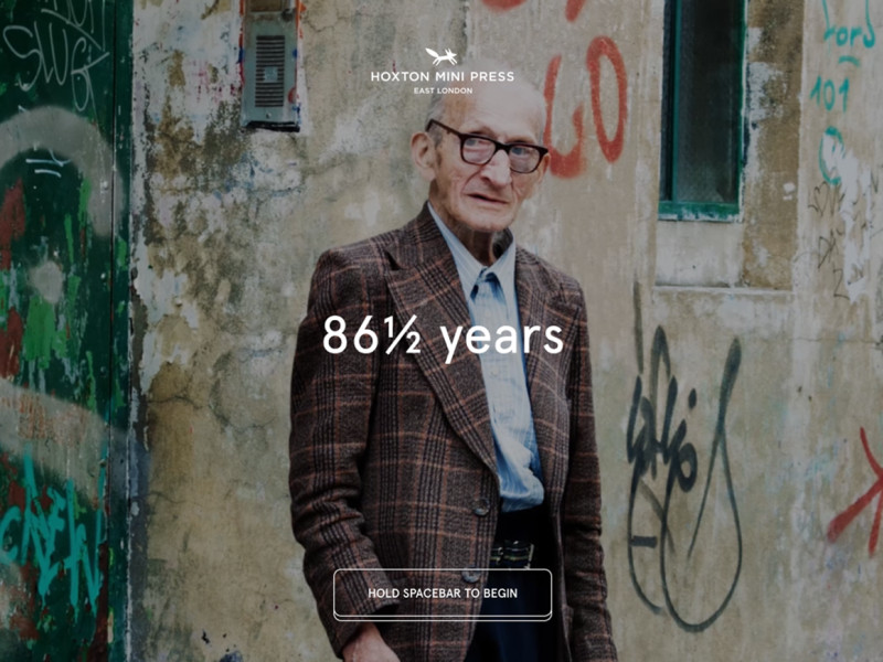 86andahalfyears Amazing Homepage