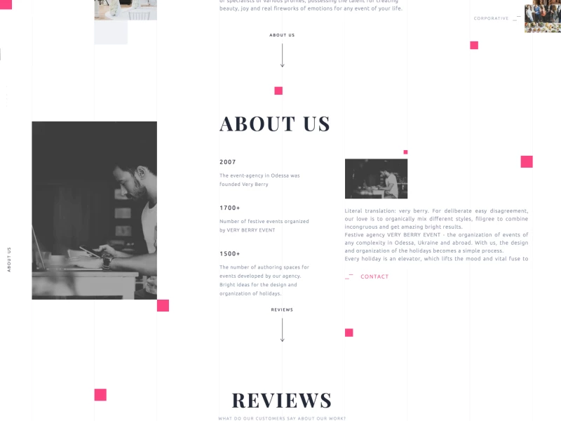 Very Berry Awesome Website Design