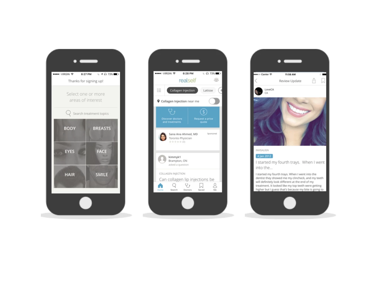 Real Self Awesome App Design