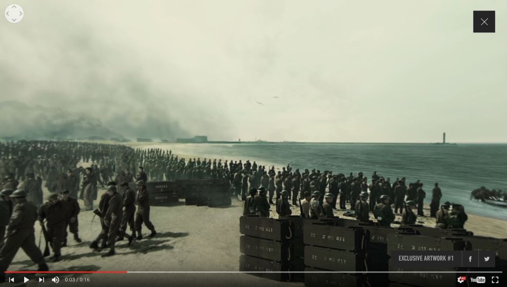 Dunkirk Video Player Design