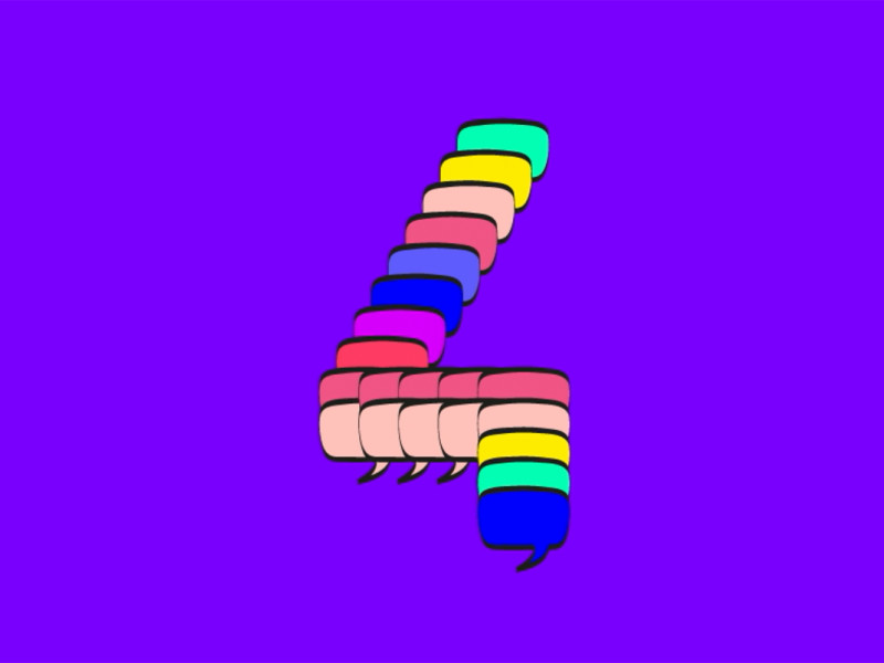 4uatre Colorful Homepage