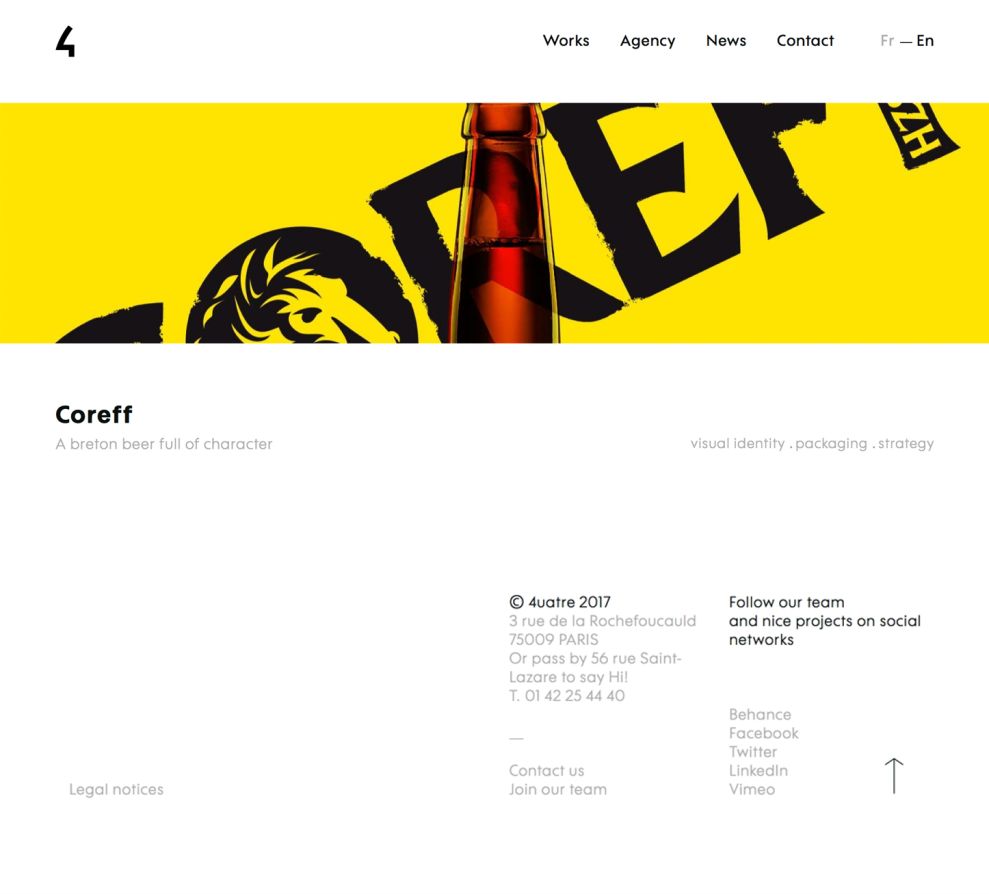 4uatre Clean Main Website