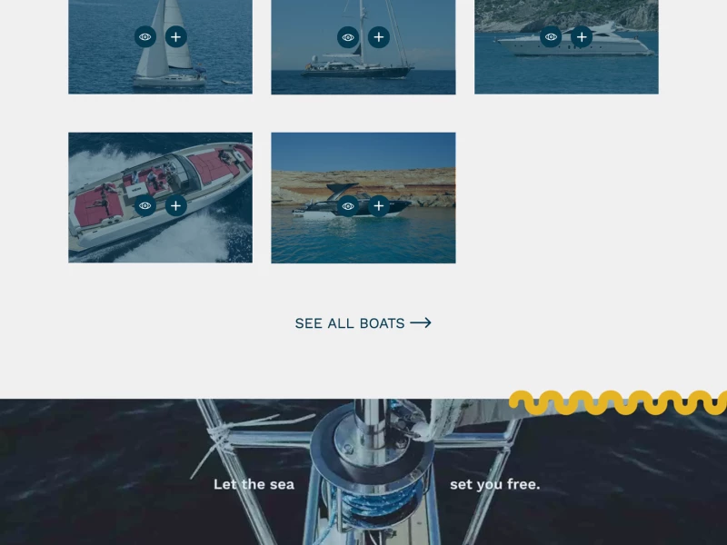 Smooth Sailing Ibiza Beautiful Website Design