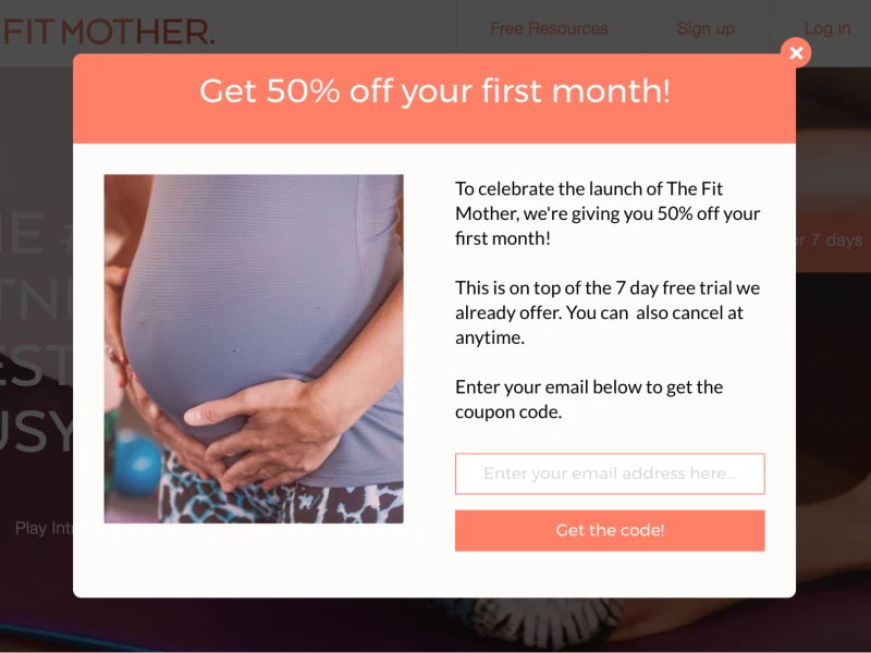 The Fit Mother Great Website Design