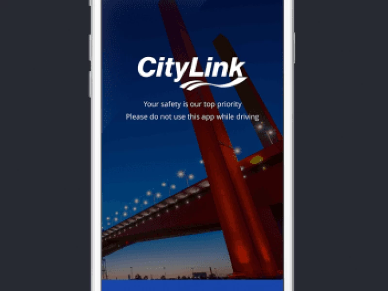 Citylink Top App Design