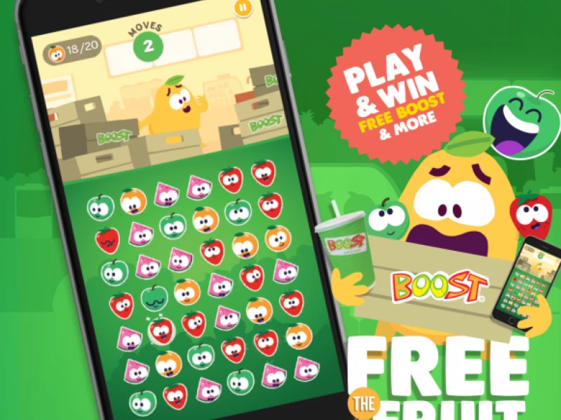Boost Juice Fun App Design