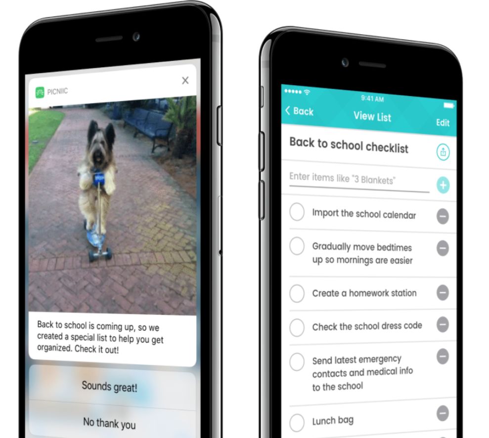Picniic Clean App Design