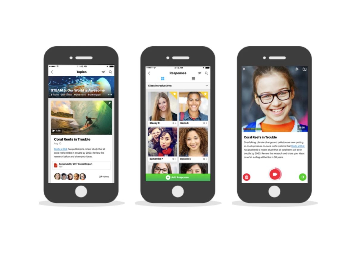 Flipgrid Exciting App Design