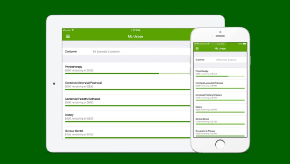 Nib Health Insurance App Design