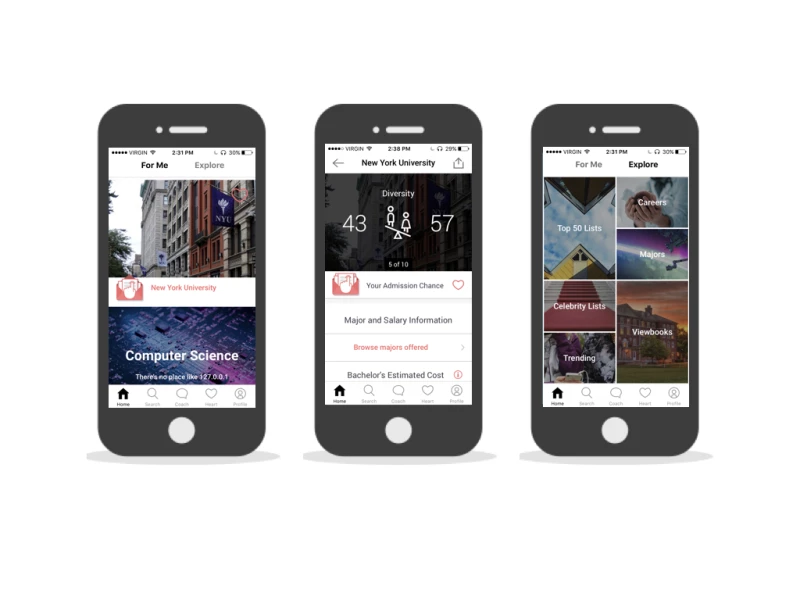 Schoold Gorgeous App Design