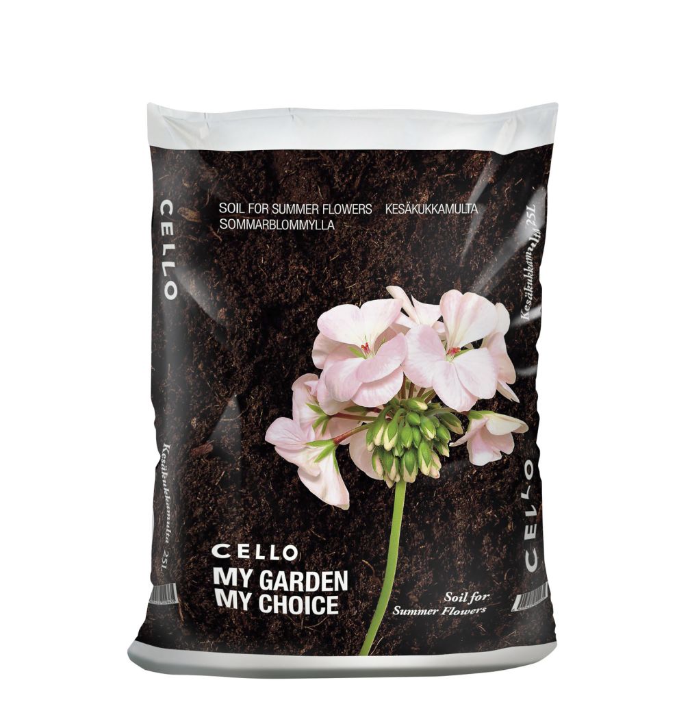 Cello Garden Soils Packaging Design