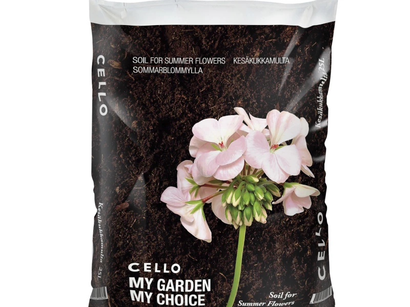 Cello Garden Soils Top Packaging Design