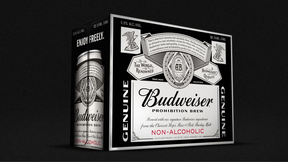 Amazing Packaging Design Inspiration Budweiser Prohibition Brew