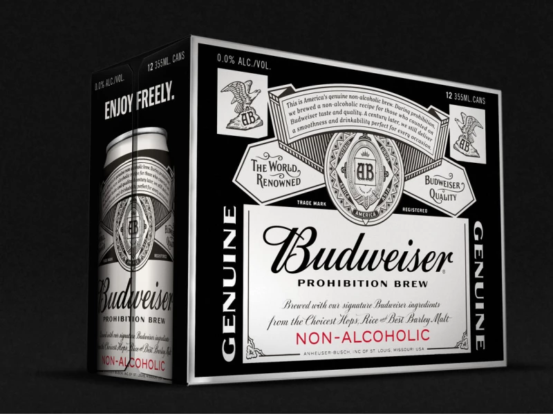 Budweiser Prohibition Brew Amazing Packaging Design