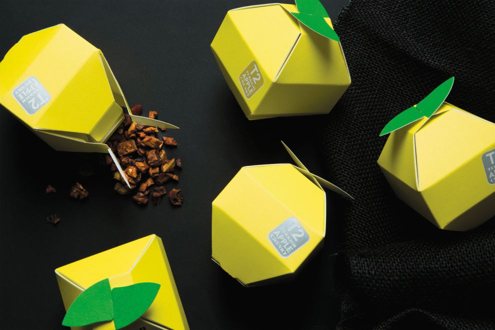 T2 Tea Mini Fruits Packaging Design