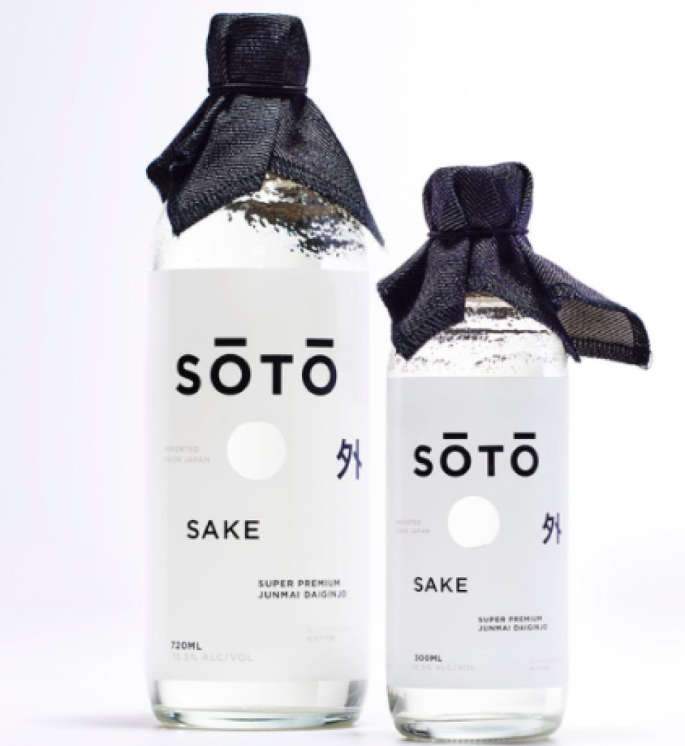 Soto Sake Packaging Design