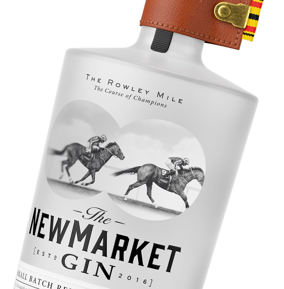 Newmarket Gin Vintage Packaging Design