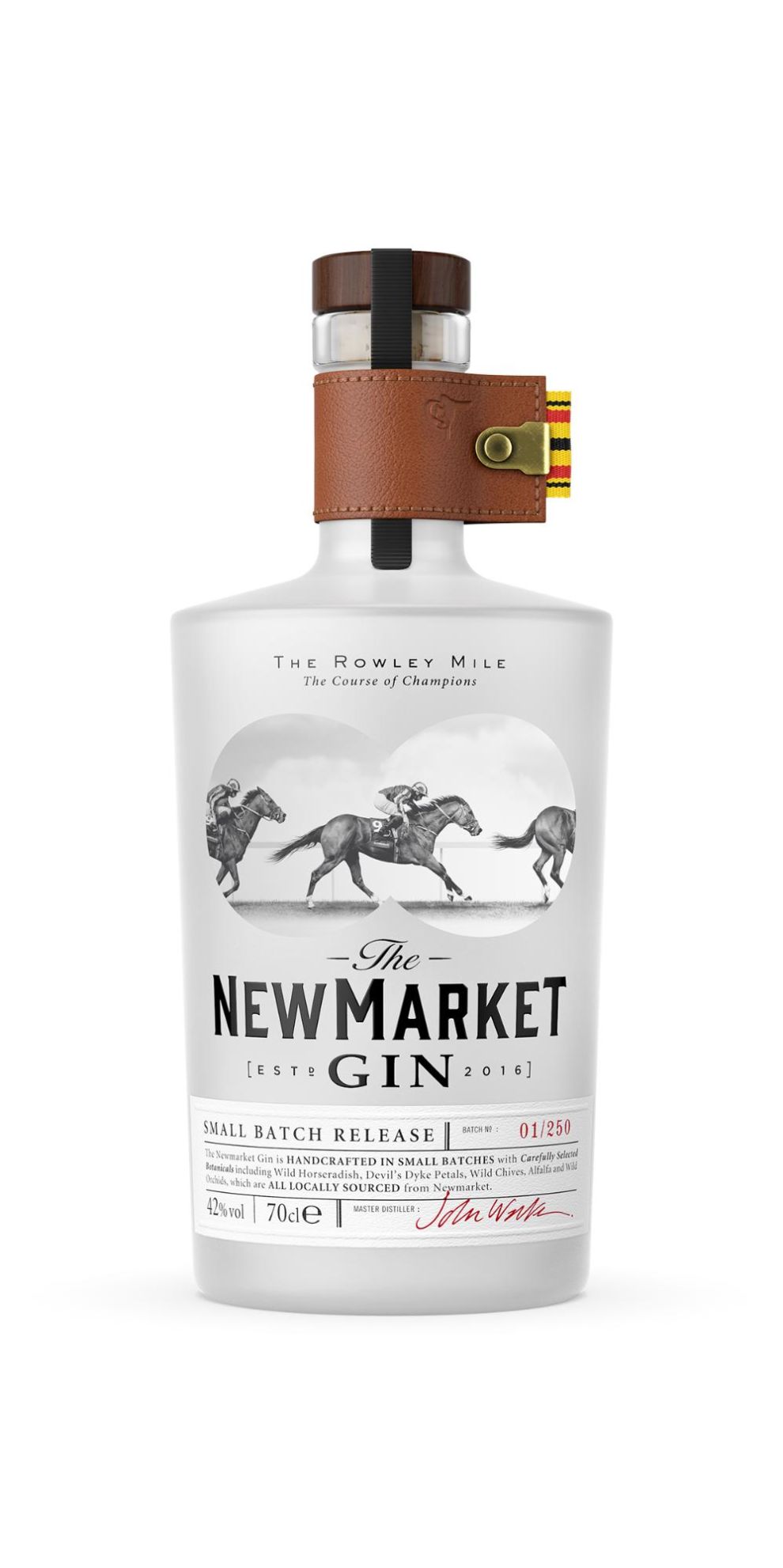 Newmarket Gin Packaging Design