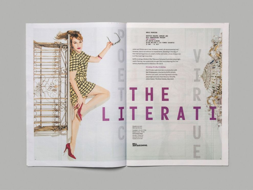 Griffin Season 2016 Brochure Clean Print Design