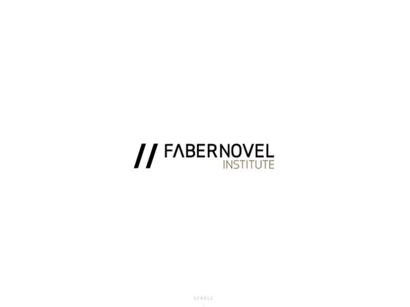 Faber Novel Minimal Website Design