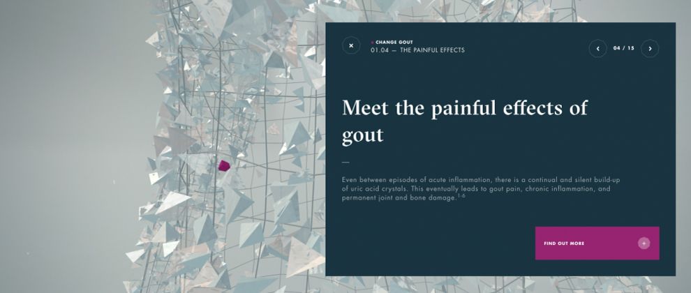 Change Gout Interactive Menu