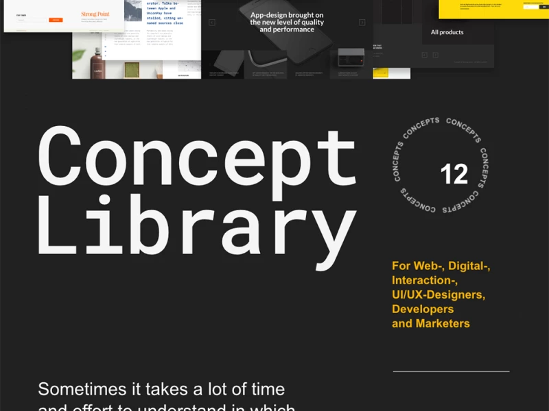 Library Creative Website Design