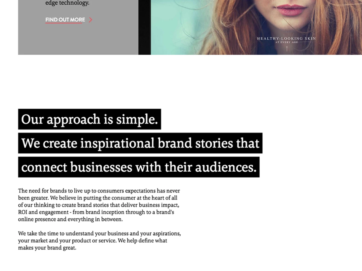 Flourish Clean Homepage